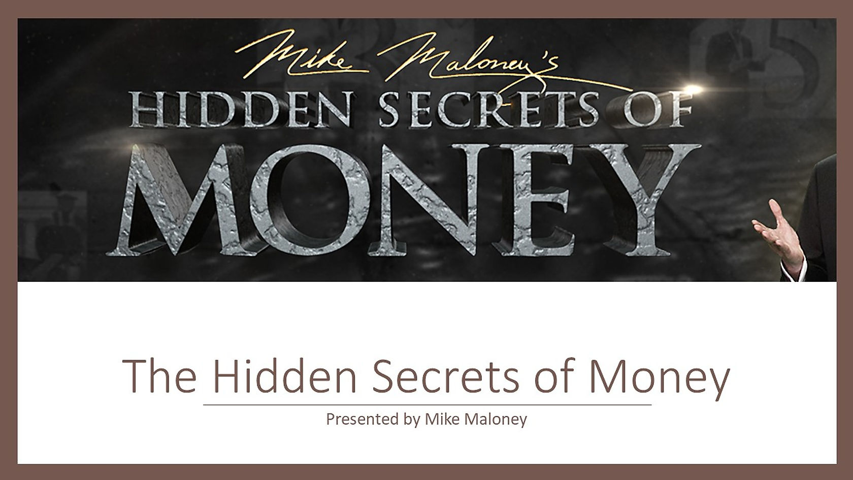 Hidden Secrets of Money